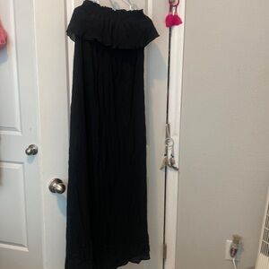 Black sleeveless maxi XL @k